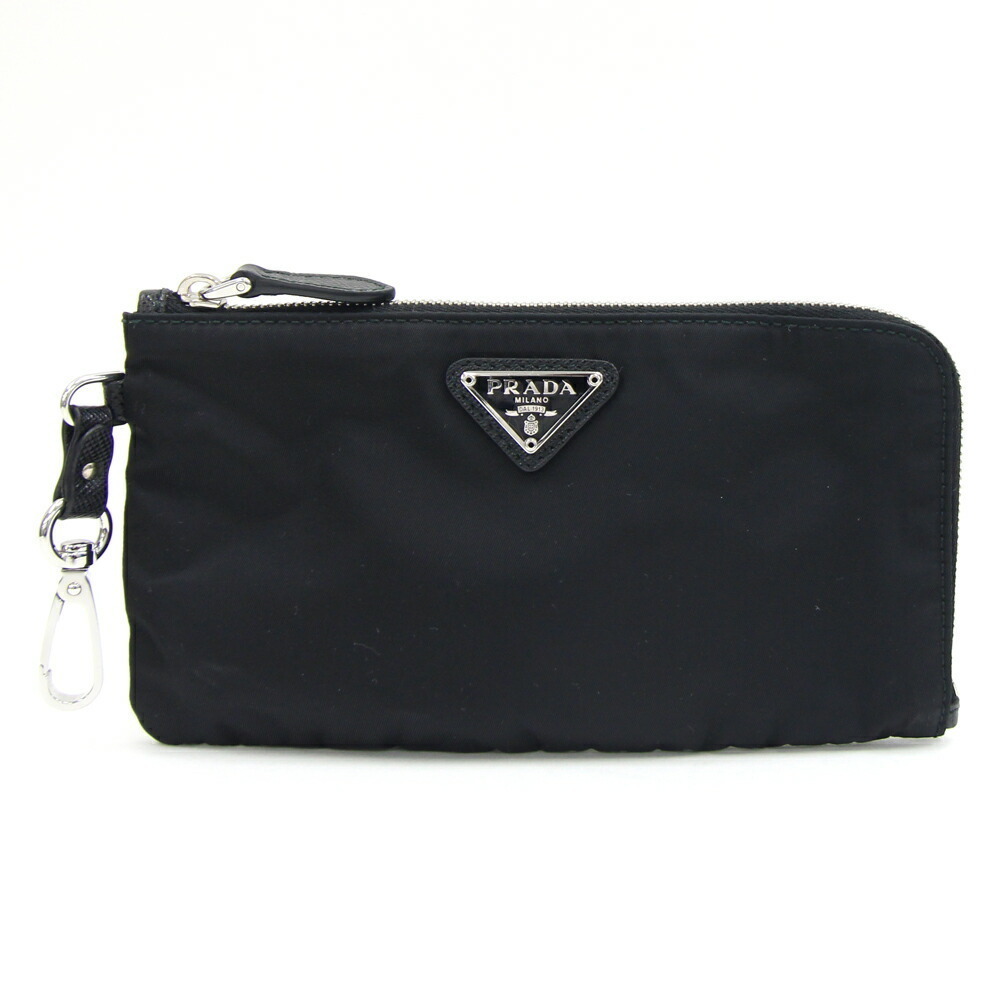 Prada Nylon Accessory Hook Backpack Keychain Blac… - image 2